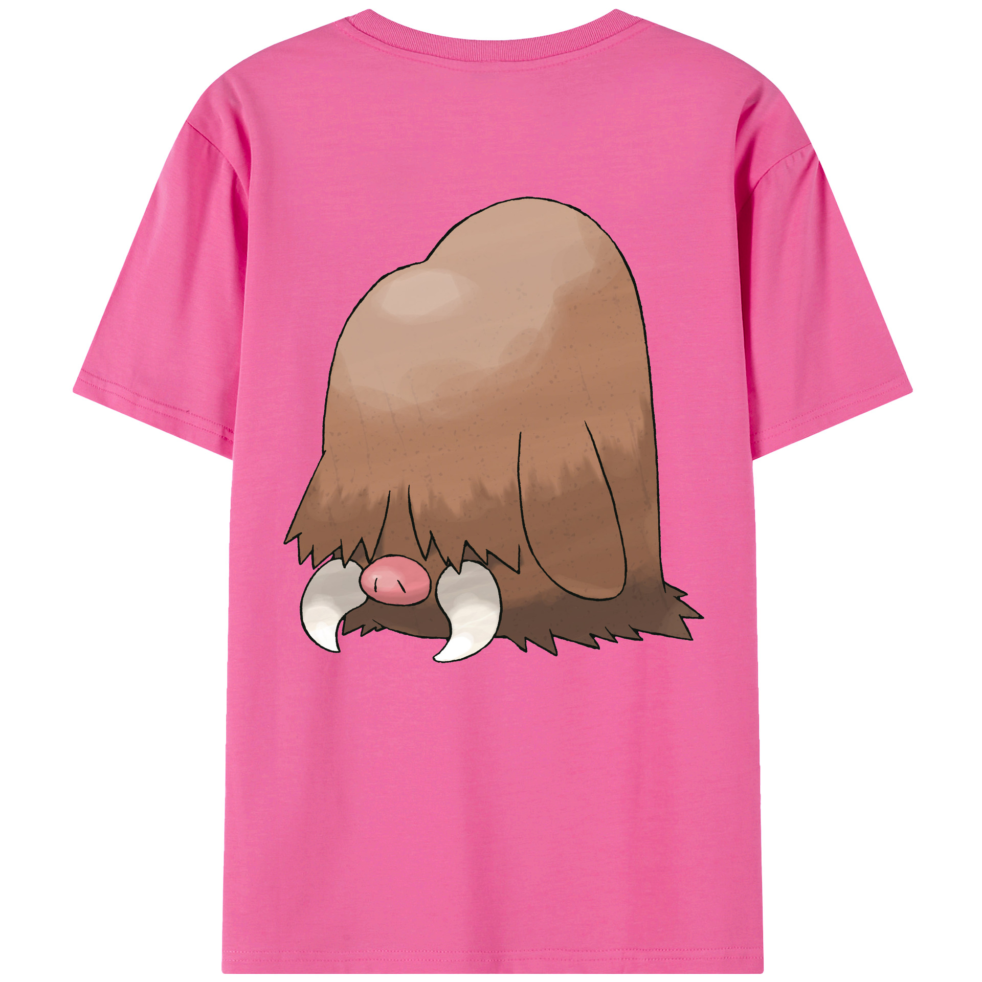 （画像用） ポケットモンスター Pokémon レディース半袖Tシャツ(バックプリント)